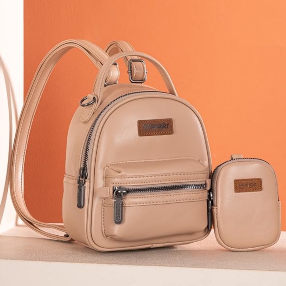 Wrangler mini Backpack and coin Pouch Set